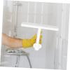 FOMIYES Glass Wiper Window Cleaning Wiper Glass Cleaning Tool Glass Clean Tool Window Cleaner with Disc Window Cleaners with Disc Window Wipers with Discs, 21.7X19.5CM, White view 4