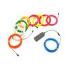 Ciieeo 2m Red El Wire Light Strip Energy Saving Led Rope for Halloween Christmas Parties Decoration Safe for Boys and Girls Battery Operated Illumination view 1
