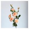 HASMI Artificial Flowers Simulated Rose Branch Home Wedding Banquet Birthday Valentine's Day Artificial Flower Decoration Silk Vase Flower Arrangement Fake Flowers (Color : White) view 3