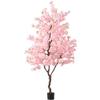 Artificial Cherry Tree Weeping Cherry Tree White Cherry Tree for Indoor Outdoor Home Office Party Table Center Wedding (Light Pink, 6.8FT/210CM) view 1