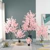 Artificial Cherry Tree Weeping Cherry Tree White Cherry Tree for Indoor Outdoor Home Office Party Table Center Wedding (Light Pink, 6.8FT/210CM) view 3