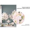 Artificial Cherry Tree Weeping Cherry Tree White Cherry Tree for Indoor Outdoor Home Office Party Table Center Wedding (Light Pink, 3.6FT/110CM) view 4