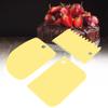 Baking Scrapers Cream Spatulas Pastry Tools Food grade Kitchen (Yellow) view 2
