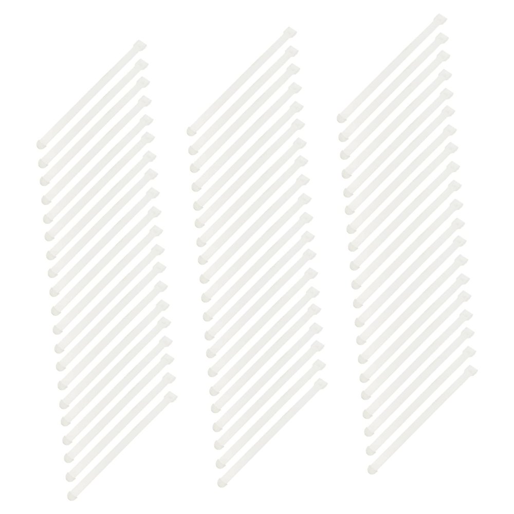 Cabilock 100pcs Vertical Blinds Replacement Connector Easy Install Distance Slats Curtain Locator Clips for Home Use