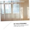 Cabilock 100pcs Vertical Blinds Replacement Connector Easy Install Distance Slats Curtain Locator Clips for Home Use view 4