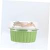 Beaupretty 50pcs Dessert Cups with Lids Premium Pudding and Baking Cups Light Green High Temperature Resistant for Desserts Yogurt and Events view 3