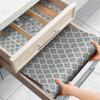 Gopas Drawer and Shelf Liner for Kitchen Cabinets Non-Adhesive, Non-Slip Cabinet Liner Shelf Paper Strong Grip Waterproof Easy to Clean for Kitchen Shelves Cupboard, Gray Lantern,12IN X 20FT view 1