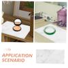 PRETYZOOM Decorative Marble Tray for Bathroom Kitchen Versatile Rectangle Countertop Tray for Jewelry Keys and More Stylish Design view 3