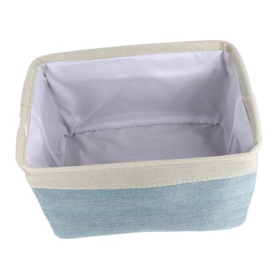 ABOOFAN 1pc Pet Toy Basket Folding Toys Basket Sundries Basket Storage Basket Sundries Container Home Storage Container, 36X22X26CM, Blue, YJECC0CODC17K10179HAE