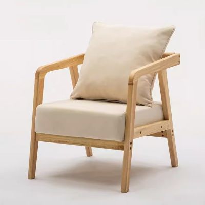 Accent Chair Modern Sofa Chair Thick Upholstered Lounge Arm Chair with Solid Wood Frame Soft Cushion for Living Room Bedroom Belcony (Color : F)