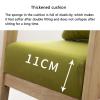 Accent Chair Modern Sofa Chair Thick Upholstered Lounge Arm Chair with Solid Wood Frame Soft Cushion for Living Room Bedroom Belcony (Color : F) view 3