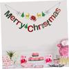 CIMAXIC Hanging Christmas Banner Christmas Decorations Party Banner Decorative Bunting view 2