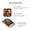 4 Pcs Oven Mitts and Pot Holders Heat Resistant Kitchen Oven Mitts with Pot Holders Fallen Leaves Microwave Gloves Non-Slip Kitchen Hot Pads Set for Baking Cooking BBQ view 3