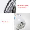 sdneNest 16 Inch Electric Fan,Household Oscillating Wall Mounted Fan,Silent Industrial Fan, 3 Speed Settings, 60W view 4