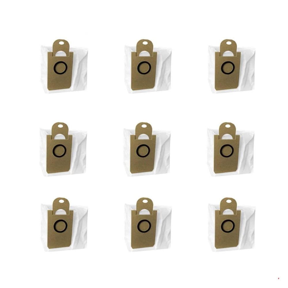 GGGLHAHR Compatible for Proscenic M7 Pro / M8 Pro/compatible for ELARI Smartbot Ultimate Dust Bag Replacement Part Vacuum Cleaner Spare Accessory Replacement (Color : 8 PCS), yangkaiy000