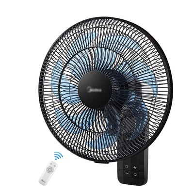 sdneNest Remote Control Wall Mounted Fan, 3 Speed Controls Moving Head Air Circulator Cooling Fans for Bedroom, Home, Office, Kitchen
