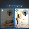 sdneNest Remote Control Wall Mounted Fan, 3 Speed Controls Moving Head Air Circulator Cooling Fans for Bedroom, Home, Office, Kitchen view 2