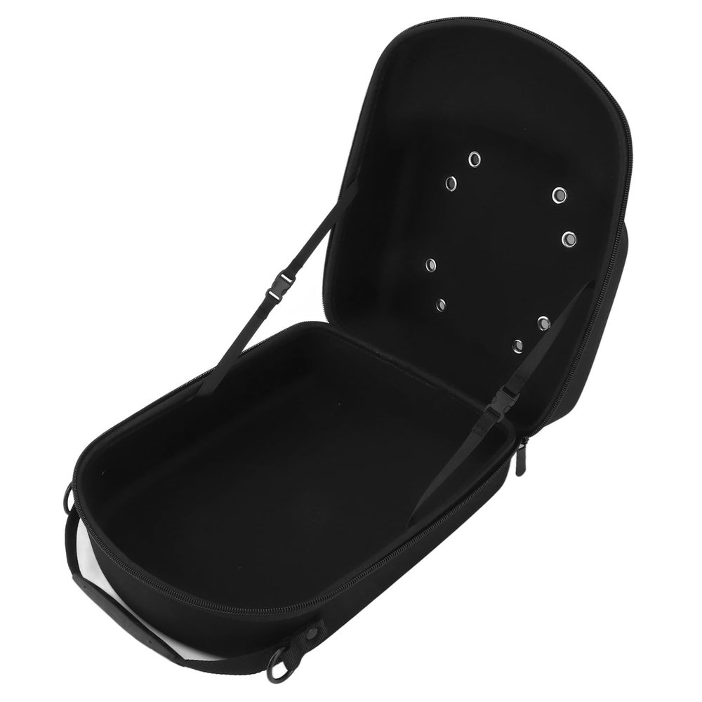 Asixxsix Hard Hat Case for Baseball, Hat Carrier Travel Case with Carrying Handle & Shoulder Strap, EVA Crush Proof Hat Travel Hard Case, Baseball Hat Holder