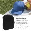 Asixxsix Hard Hat Case for Baseball, Hat Carrier Travel Case with Carrying Handle & Shoulder Strap, EVA Crush Proof Hat Travel Hard Case, Baseball Hat Holder view 2
