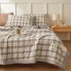 Coverlets Quilt Throw Queen King Size Bedspread Home Quilt Set Twin Size 1 Pieces Spring Air Condition Quilt Throw Blanket  Soft Lightweight Microfiber Coverlet, Warm Bed Cover For All Seasons ( Colo view 4