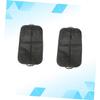 SOESFOUFU 2pcs Non-woven Suit Cover Garment Bag Formal Dress Storage Dust Cover Portable Hanging Pouch view 2