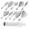 HOLIDYOYO Jelly Art Tools for Pudding and Gelatin Decoration Flower Cake Needles and Nozzles for Creative Home Baking and Dessert Design view 1