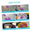 HOLIDYOYO Jelly Art Tools for Pudding and Gelatin Decoration Flower Cake Needles and Nozzles for Creative Home Baking and Dessert Design view 3