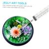 HOLIDYOYO Jelly Art Tools for Pudding and Gelatin Decoration Flower Cake Needles and Nozzles for Creative Home Baking and Dessert Design view 4