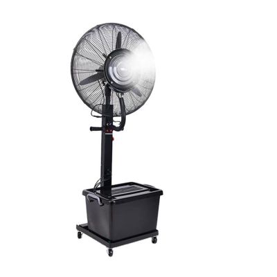 Pedestal Outdoor Oscillating Fan 26 30 with 3 Speeds, Industrial Oscillating Standing Pedestal Fan with 42L Capacity Tank, Easy to install, for Restaurant, Patio, Workshop Fans ( Size : 65CM/26IN