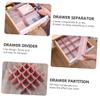 DIYEAH 20pcs Partition Plastic Dividers for Compartment Organizer Home Storage view 2