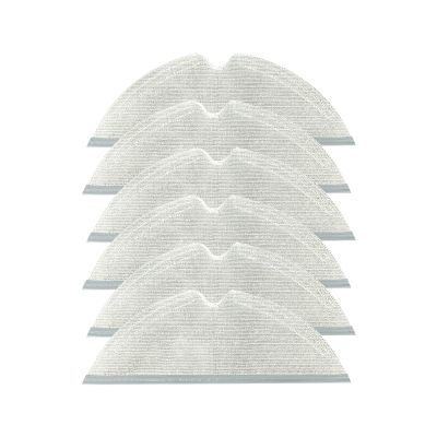 YYRCVRA 6 Pack Microfiber Mop Cloth Mop Pads Replacement Compatible with Roborock Q8 Max+/Q8 Max Plus/Q5 Pro+/Q5 Pro Robot Vacuum Cleaner Parts Accessories