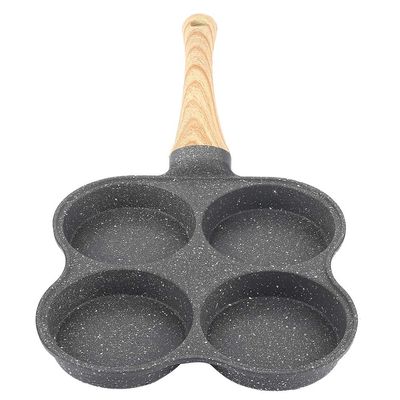 Breakfast Egg Skillet,4 Cup Egg Frying Pan,Non Stick Frying Pans,Easy Clean Egg Cooker Pan for Induction Cooker Gas Stove