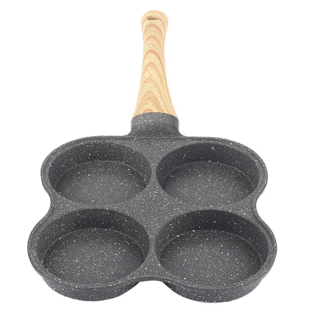 Breakfast Egg Skillet,4 Cup Egg Frying Pan,Non Stick Frying Pans,Easy Clean Egg Cooker Pan for Induction Cooker Gas Stove
