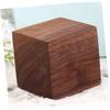 HOOTNEE Candlestick Prop Creative Wooden Candle Holder Black Walnut Table Decoration Families view 2
