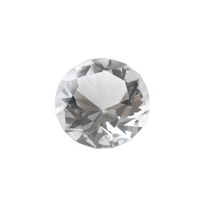 BESPORTBLE Artificial Diamond for Decoration 2.5cm Crystal Diamond Ornaments Ideal for Wedding Party Scatter Scatter Decorations