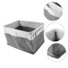 MAGICLULU Foldable Laundry Basket Capacity Woven Storage Hamper for Clothes Multi-functional Felt Organizer for Home Dorm and Travel Space-saving Design view 2