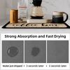 Supercap  Diatomite Kitchen Dish Drying Mat | Super Absorbent Dish Drying Pad for Kitchen | Coffee Mat Heat Resistant Mat with Anti-slip Rubber Backed 24"x16" view 4