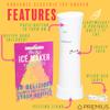 Cordless Shaved Ice Maker by PREMIUS  Lightweight, Rechargeable, Bonus Recipe Book, Resting Stand  Caribbean Shaved Ice! USB Cord Included  Up to 40 Snow Cones Per Charge! No Molds Needed! (White) view 2