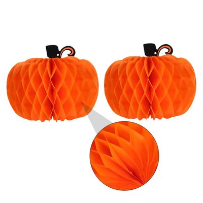 Alipis 6pcs Paper Flower Decorations for Halloween and Easter Unique Honeycomb Design Lightweight and Easy to Use for Festive Parties and Events
