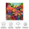 Trademark Fine Art Outdoor Canvas Art - Sylvie Demers 'La Concorde Sylvie Demers' Wall Art for Outdoor Spaces, Patios, or Gardens view 2