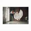 Trademark Fine Art Outdoor Canvas Art - Sergei Smirnov 'Couples Dance' Wall Art for Outdoor Spaces, Patios, or Gardens view 1