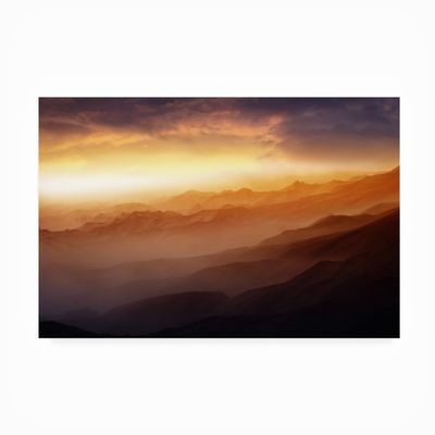 Trademark Fine Art Outdoor Canvas Art - Rudi Gunawan 'Dreams Fog' Wall Art for Outdoor Spaces, Patios, or Gardens