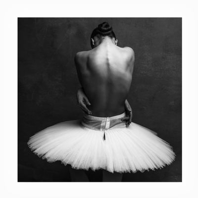 Trademark Fine Art Outdoor Canvas Art - Alexander Yakovlev 'ballerinas back 2' Wall Art for Outdoor Spaces, Patios, or Gardens