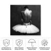 Trademark Fine Art Outdoor Canvas Art - Alexander Yakovlev 'ballerinas back 2' Wall Art for Outdoor Spaces, Patios, or Gardens view 2