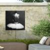 Trademark Fine Art Outdoor Canvas Art - Alexander Yakovlev 'ballerinas back 2' Wall Art for Outdoor Spaces, Patios, or Gardens view 3