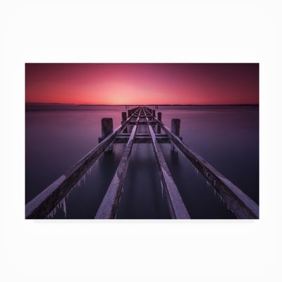 Trademark Fine Art Outdoor Canvas Art - Raymond Hoffmann 'First Light' Wall Art for Outdoor Spaces, Patios, or Gardens