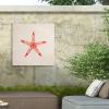 Trademark Fine Art Outdoor Canvas Art - Emel Tunaboylu 'Sea Star' Wall Art for Outdoor Spaces, Patios, or Gardens view 3