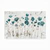 Trademark Fine Art Outdoor Canvas Art - Lisa Audit 'Abstract Balance VI Blue' Wall Art for Outdoor Spaces, Patios, or Gardens view 1
