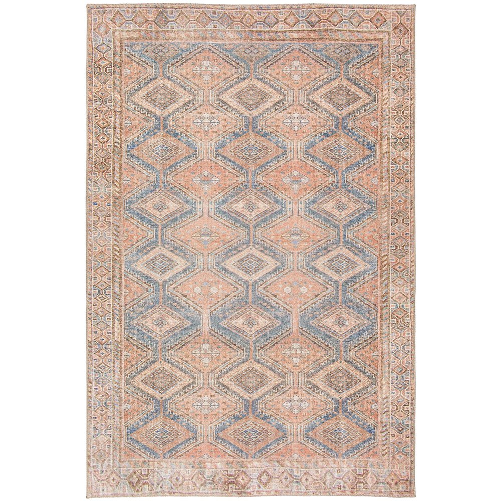 Dalyn Rugs Kars KA2 Clay 5' x 7'6" Soft, Durable, Area Rug, Easy Clean, Non-Shedding, Vintage Inspired, Bedroom, Living Room Rug