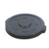 PLASTIC PRINCE Round Trash Can Lid Compatible with 55 Gallon Plastic Prince Container, Gray view 2